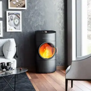 Clou, 8 kW, Sticlă Ovală Panoramică, Xtra Heat Memory