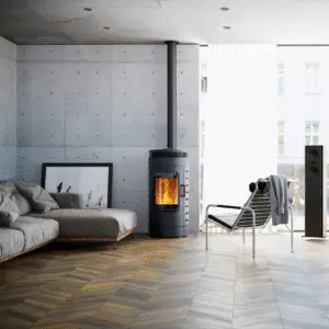 Ella, 6 kW, Design Compact Vertical, Xtra Heat Memory