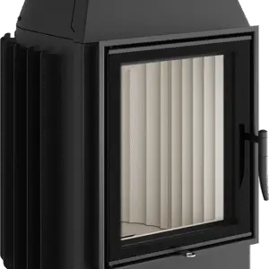 Mini Z1, 6 kW, Focar Compact cu Geam Frontal Orizontal, Clasa A+