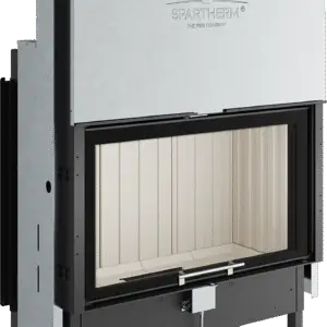 Varia 1V-87h, 10 kW, Focar cu Geam Frontal Panoramic Lățime 87 cm, Clasa A+