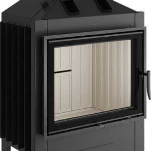 Varia 1V, 7 kW, Focar Clasic cu Geam Frontal Vertical, Clasa A+