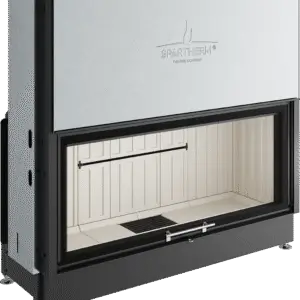 Varia B-120h, 11 kW, Focar Panoramic Orizontal cu Geam de 120 cm, Clasa A+